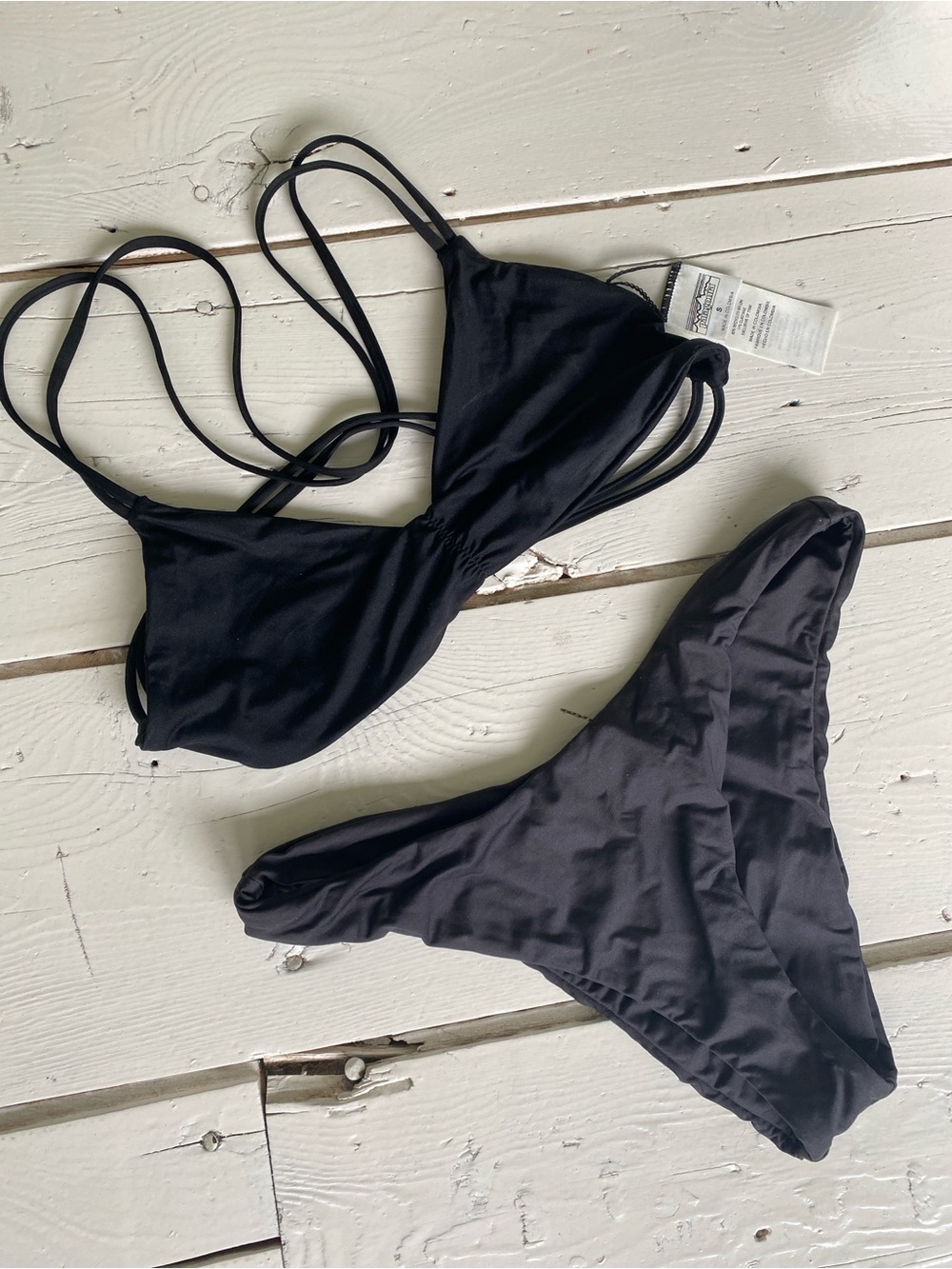 Patagonia Upswell Black Bikini Set - Classic & reversible